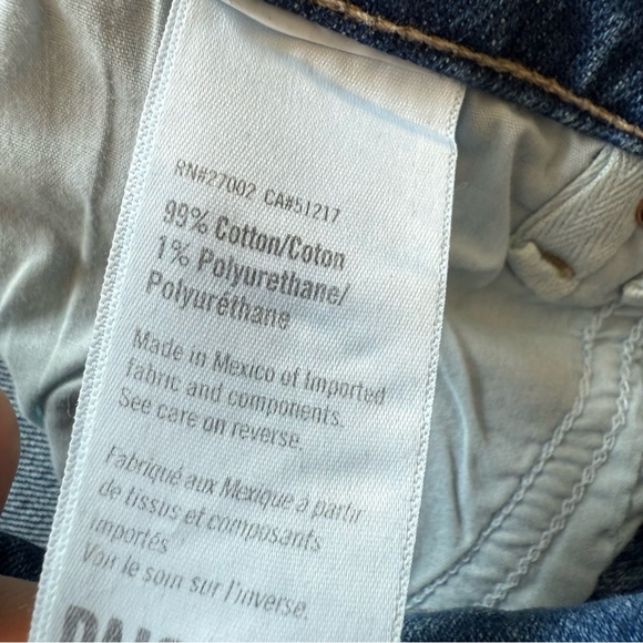 PAIGE Serena Boyfriend Straight Leg Jean Leela Distressed Denim Women’s Size 28 - Picture 12 of 13